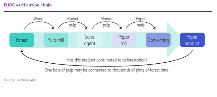 EUDR chain chart
