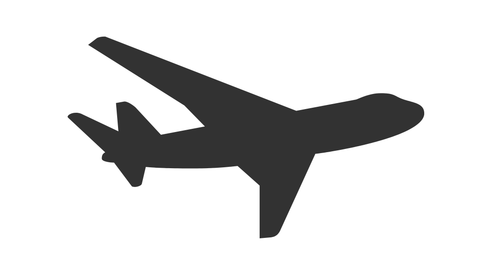 Silhouette, Aircraft, Airliner