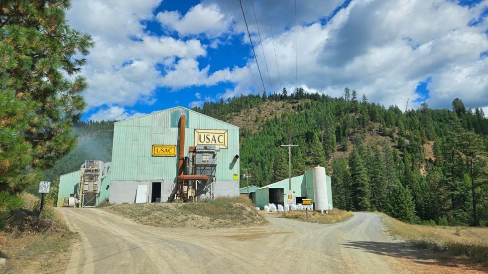 An exterior view of USAC’s Thompson Falls facility in Montana, US [image provided to Fastmarkets by USAC, used with permission]
