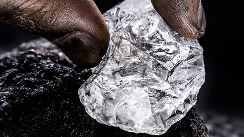 Petalite, petalite or castorite is an important mineral for obtaining lithium, battery industry, lithium source , macro photography