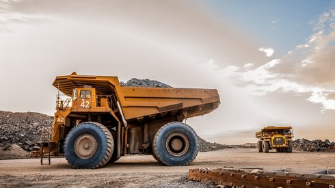Machine, Wheel, Mining