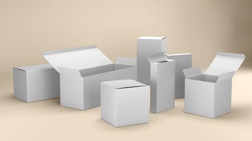 a variety of cartonboard boxes
