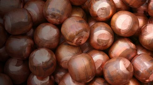 Copper balls