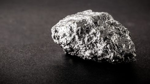 Manganese ore, used in the manufacture of metal alloys